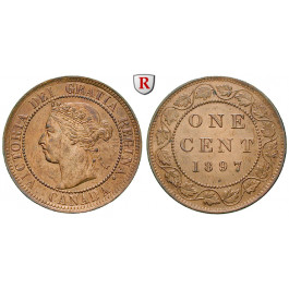 Kanada, Victoria, Cent 1897, vz+