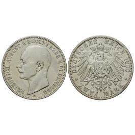 Deutsches Kaiserreich, Oldenburg, Friedrich August, 2 Mark 1900, A, ss, J. 94