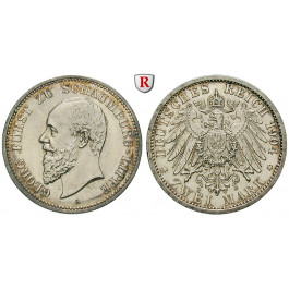 Deutsches Kaiserreich, Schaumburg-Lippe, Georg, 2 Mark 1904, A, ss-vz, J. 164