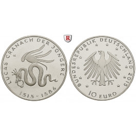 Bundesrepublik Deutschland, 10 Euro 2015, G, bfr.