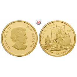 Kanada, Elizabeth II., 200 Dollars 2012, 15,41 g fein, PP