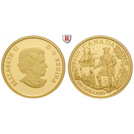 Kanada, Elizabeth II., 200 Dollars 2013, 15,41 g fein, PP