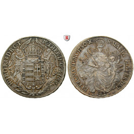 Römisch Deutsches Reich, Maria Theresia, Madonnentaler 1780, ss-vz