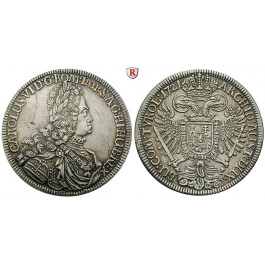 Römisch Deutsches Reich, Karl VI., Taler 1721, f.vz