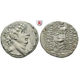 Syrien, Königreich der Seleukiden, Philippos Philadelphos, Tetradrachme 89-83 v.Chr., vz