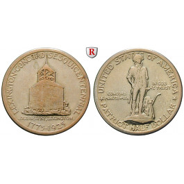 USA, 1/2 Dollar 1925, 11,25 g fein, ss+