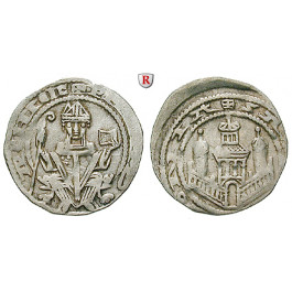Köln, Bistum, Philipp von Heinsberg, Denar 1190-1191, ss