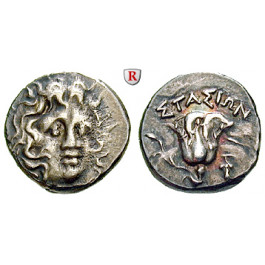 Karien - Inseln, Rhodos, Drachme 205-190 v.Chr., ss-vz