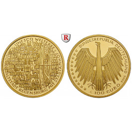 Bundesrepublik Deutschland, 100 Euro 2016, nach unserer Wahl, D-J, 15,55 g fein, st