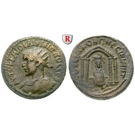 Römische Provinzialprägungen, Mesopotamien, Nisibis, Philippus II., Bronze, ss+