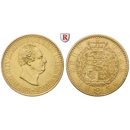 Braunschweig, Königreich Hannover, Wilhelm IV., 10 Taler 1836, 11,97 g fein, f.vz