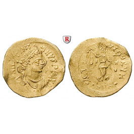 Byzanz, Justinian I., Tremissis 527-565, ss