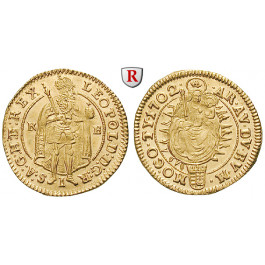 Römisch Deutsches Reich, Leopold I., Dukat 1702, vz-st