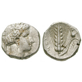 Italien-Lukanien, Metapont, Stater 340-330 v.Chr., ss-vz/vz-st