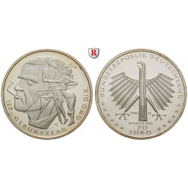Bundesrepublik Deutschland, 20 Euro 2016, 125. Geburtstag Otto Dix, G, bfr.