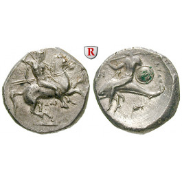 Italien-Kalabrien, Taras (Tarent), Didrachme 332-302 v.Chr., f.vz