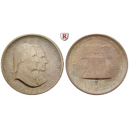 USA, 1/2 Dollar 1926, 11,25 g fein, vz