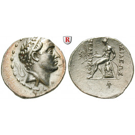 Syrien, Königreich der Seleukiden, Seleukos IV., Tetradrachme 187-175 v.Chr., vz