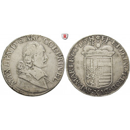 Belgien, Lüttich, Bistum, Maximilian Heinrich von Bayern, Patagon 1666, ss