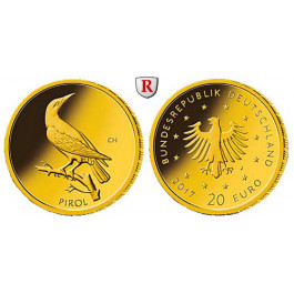 Bundesrepublik Deutschland, 20 Euro 2017, nach unserer Wahl, D-J, 3,89 g fein, st
