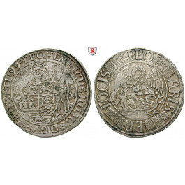 Braunschweig, Braunschweig-Wolfenbüttel, Heinrich Julius, Reichstaler 1599, ss-vz