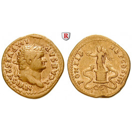 Römische Kaiserzeit, Titus, Caesar, Aureus 75, f.vz/ss+