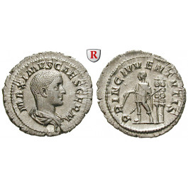Römische Kaiserzeit, Maximus, Caesar, Denar 235-236, vz-st