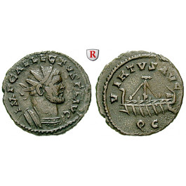 Römische Kaiserzeit, Allectus, Quinar, ss-vz