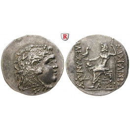 Makedonien, Königreich, Alexander III. der Grosse, Tetradrachme 175-125 v.Chr., ss-vz
