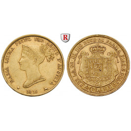 Italien, Parma, Marie Louise von Habsburg-Lothringen, 40 Lire 1815, 11,61 g fein, ss-vz