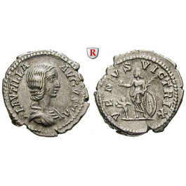 Römische Kaiserzeit, Plautilla, Frau des Caracalla, Denar 205, ss+