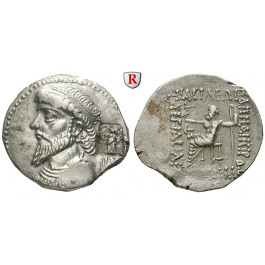 Elymais, Königreich, Kamnaskires IV., Tetradrachme 62-62 v.Chr., f.vz