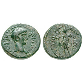 Römische Provinzialprägungen, Lydien, Hypaipa, Nero, Bronze um 55, ss-vz