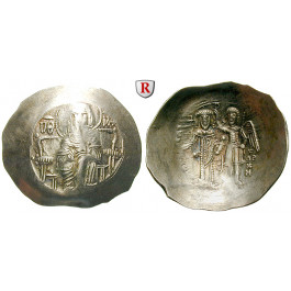 Byzanz, Isaac II. Angelus, Aspron Trachy, vz-st