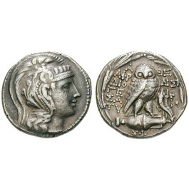 Attika, Athen, Tetradrachme ca. 152-151 v.Chr., ss