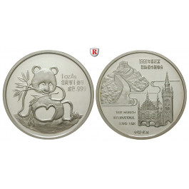 China, Volksrepublik, 1 Unze 1991, PP