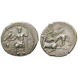 Kappadokien, Königreich, Ariarathes I., Drachme, vz