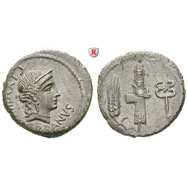 Römische Republik, C. Norbanus, Denar 83 v.Chr., vz