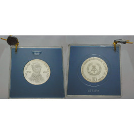 DDR, 10 Mark 1976, von Weber, PP, J. 1562