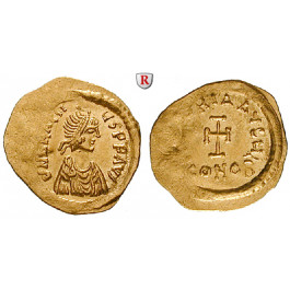 Byzanz, Heraclius, Tremissis 610-613, ss-vz