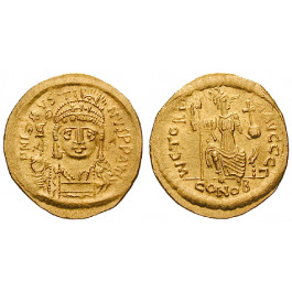 Byzanz, Justin II., Solidus 567-578, ss-vz