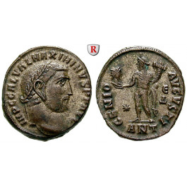 Römische Kaiserzeit, Maximinus II., Follis 312, ss-vz