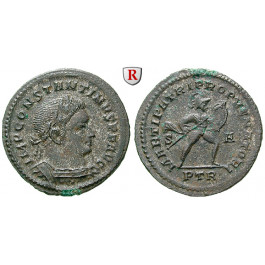 Römische Kaiserzeit, Constantinus I., Follis 307, vz
