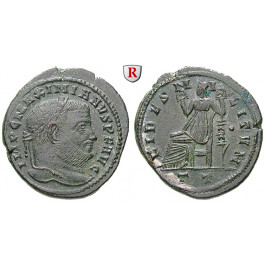 Römische Kaiserzeit, Maximianus Herculius, Follis 305, vz