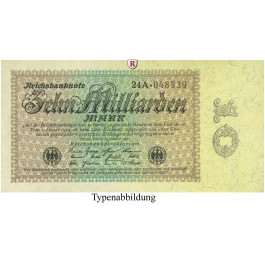 Inflation 1919-1924, 10 Md Mark 15.09.1923, III, Rb. 113a