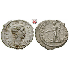 Römische Kaiserzeit, Julia Mamaea, Mutter des Severus Alexander, Denar, vz