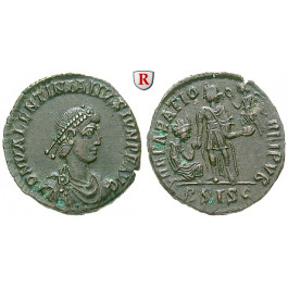 Römische Kaiserzeit, Valentinianus II., Bronze 378-383, ss-vz