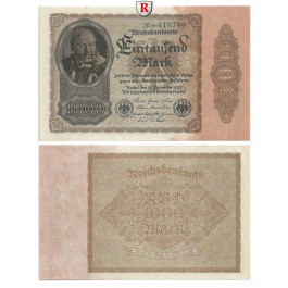 Inflation 1919-1924, 1000 Mark 15.12.1922, I, Rb. 81b