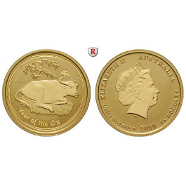 Australien, Elizabeth II., 15 Dollars 2009, 3,11 g fein, st
