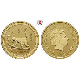 Australien, Elizabeth II., 25 Dollars 2004, 7,76 g fein, st